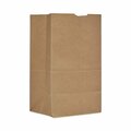 Ajm Packaging Grocery Bag, 12.5 x 17.5, Brown, 500PK SQ70NP5CSH